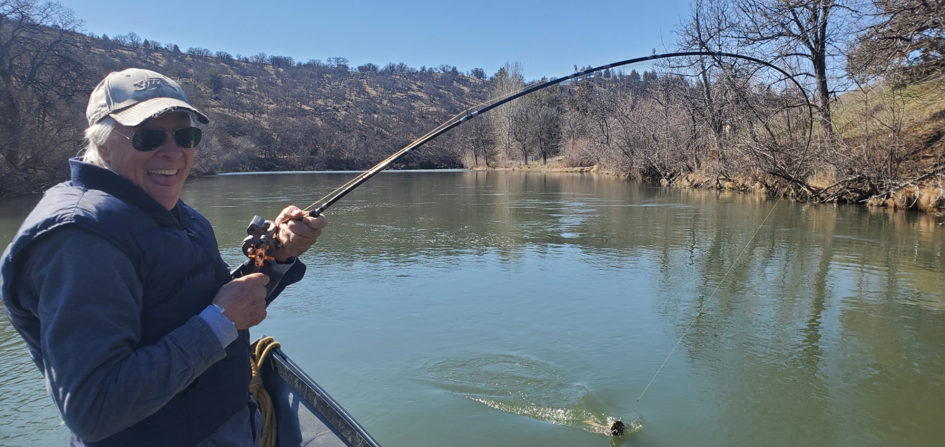 More March Steely Smiles on the Klamath 