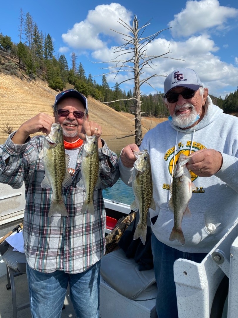 Shasta lake Bass Fishing