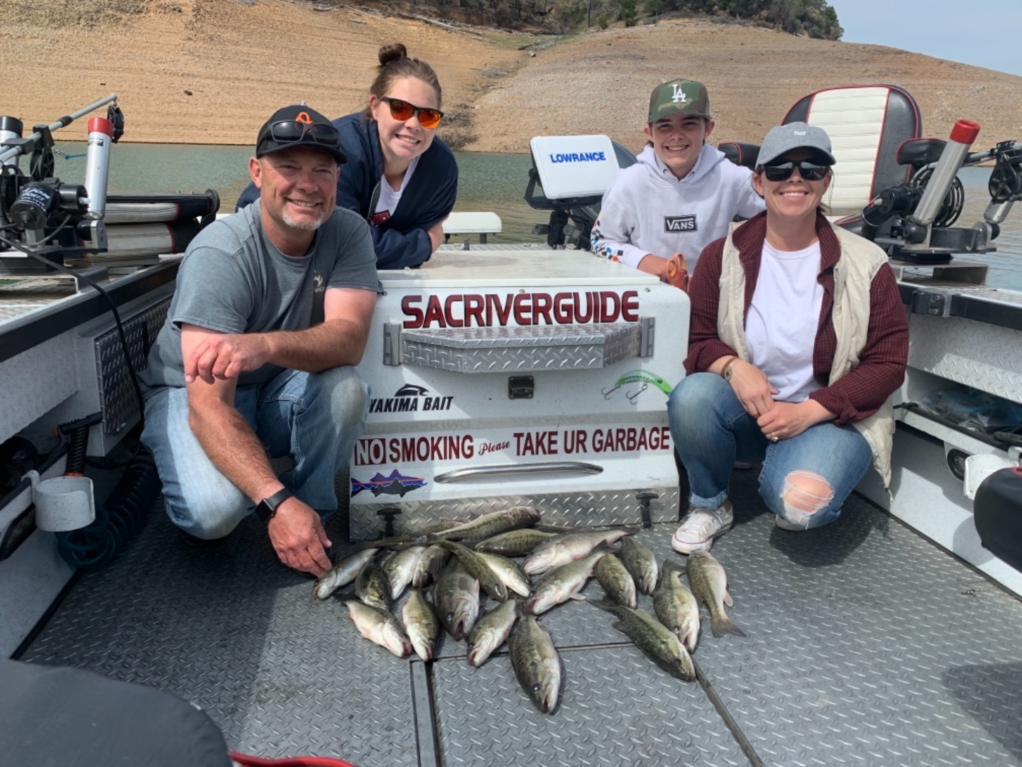 Bass Fishing is Fantastic on Shasta Lake 