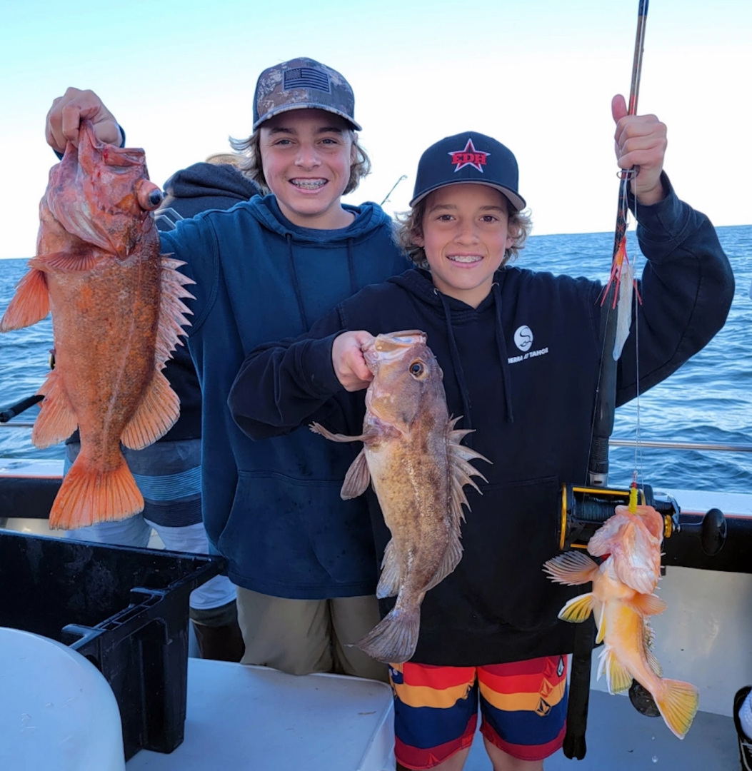  Anglers hit ocean for rockfish opener