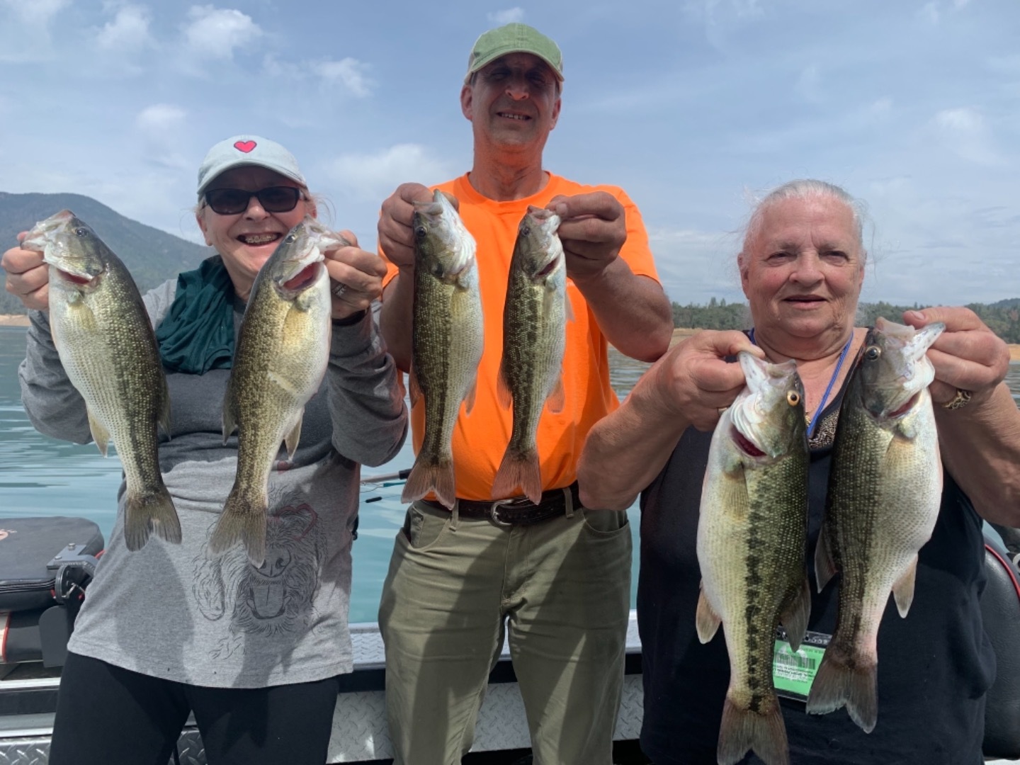 Spotted Bass on Shasta lake