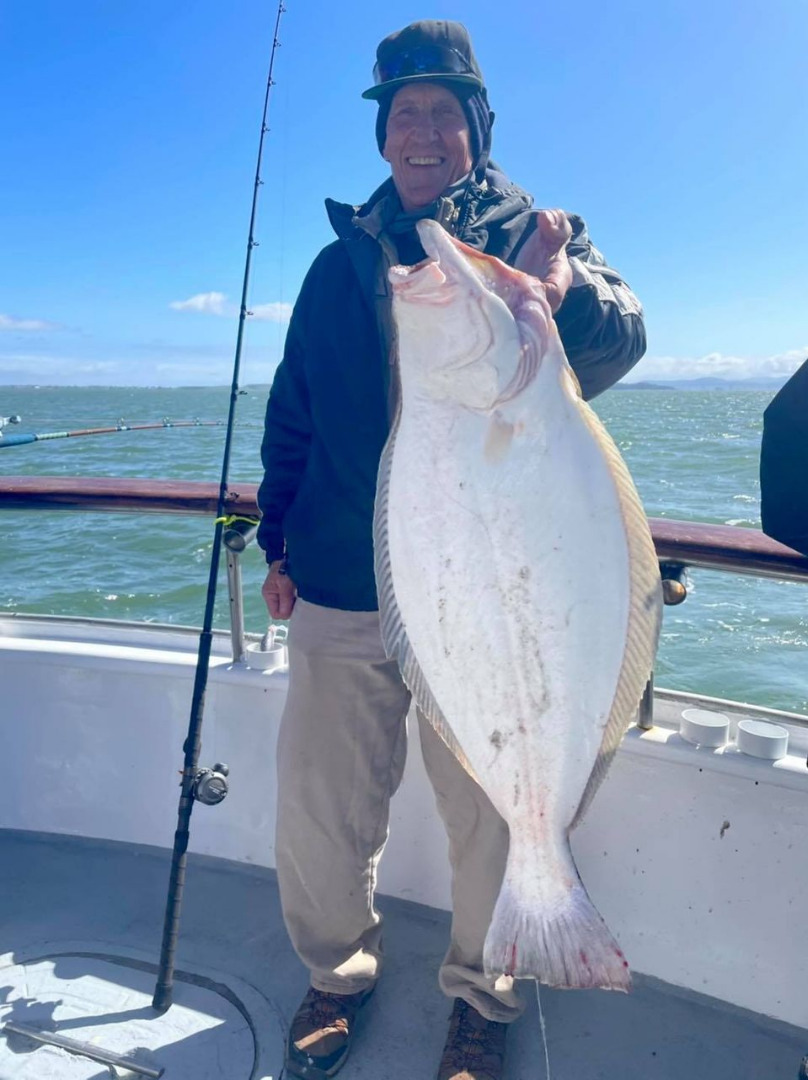Halibut up to 22 lbs. 