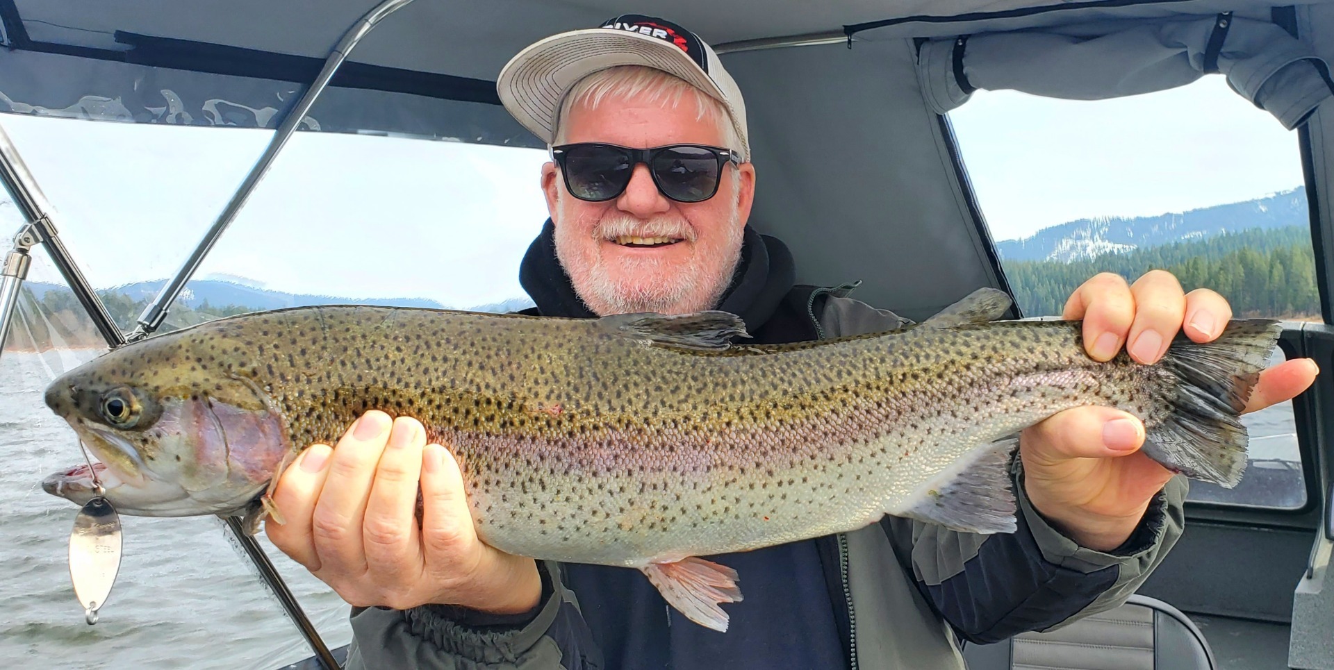 Brown and Rainbows on the menu at Lake Siskiyou 