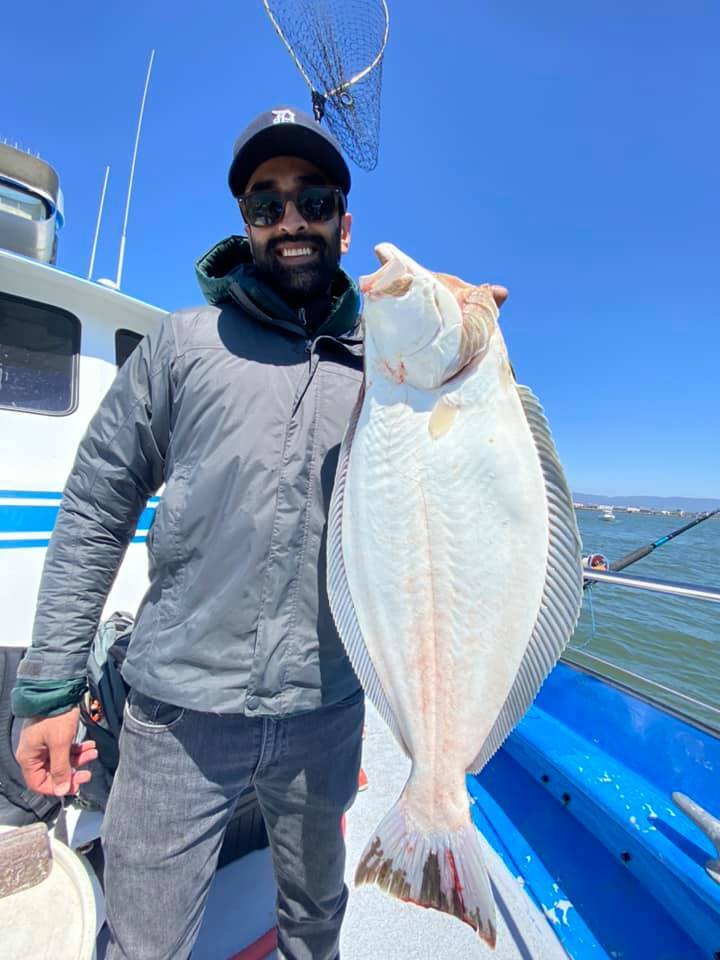 Great fishing aboard the New Huck Finn today