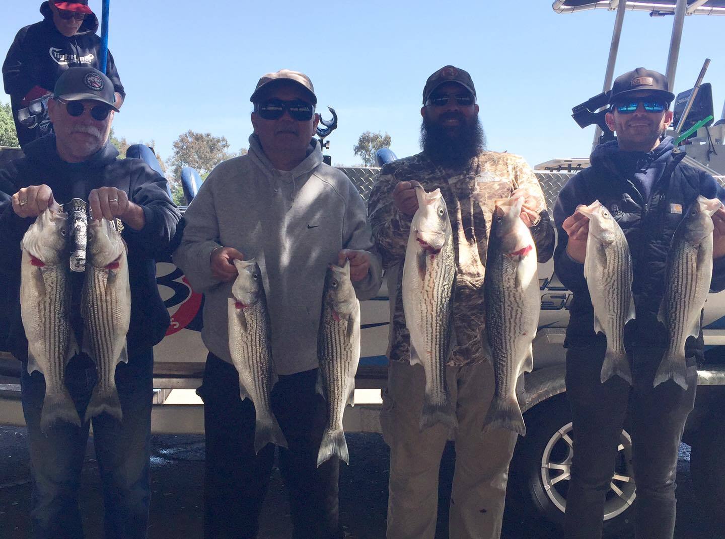 Great morning of striper fishing!!