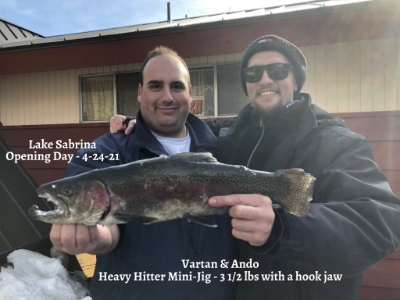 Fishing - Lake Sabrina Weekly Report