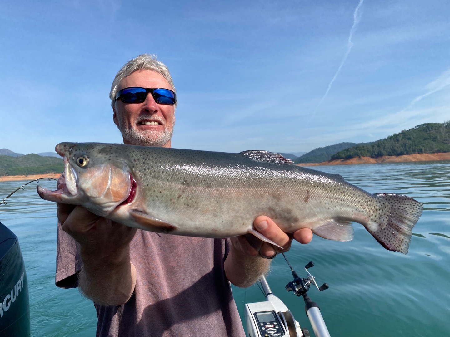 Shasta Lake summer trout fishing. — Jeff Goodwin Fishing