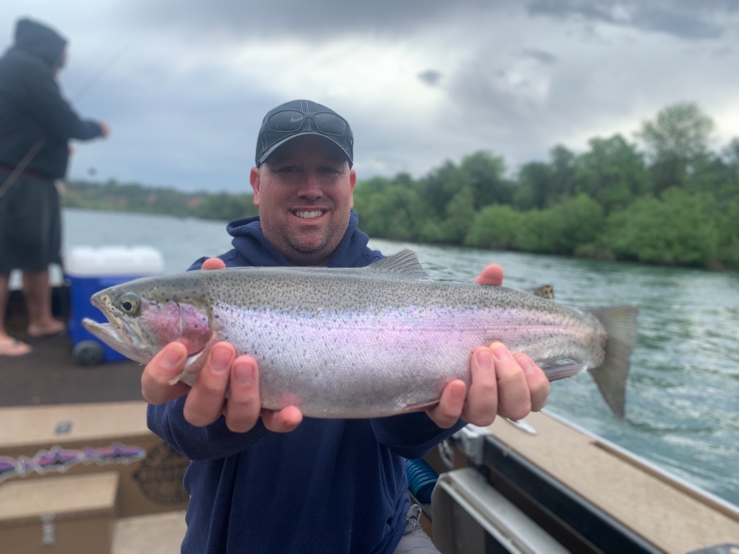 Big Giant Rainbows on the Sacramento River