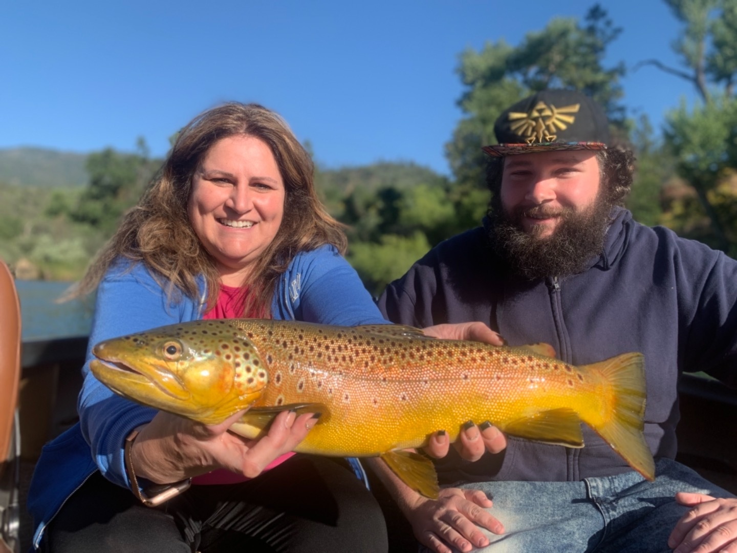 Rainbows and Brown Trout