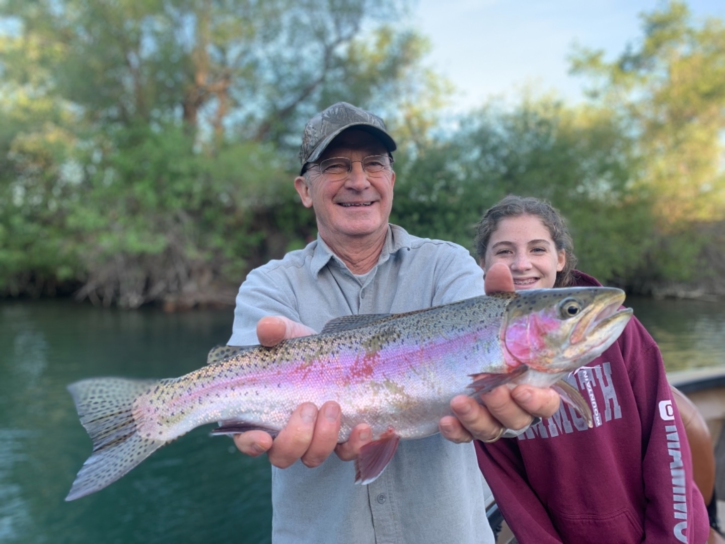 Rainbow Trout  on the Bite !!