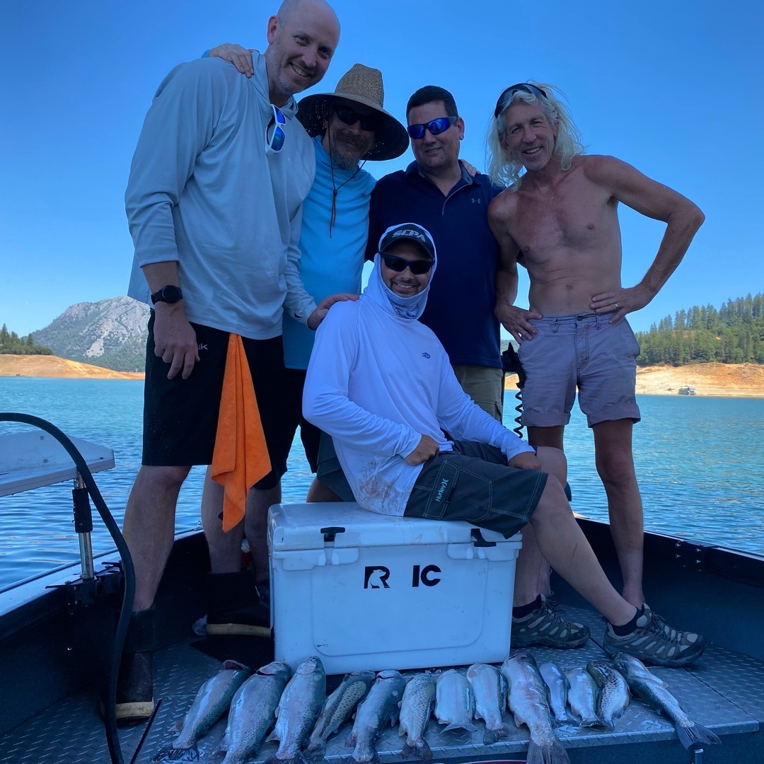 Shasta Lake trout and salmon!