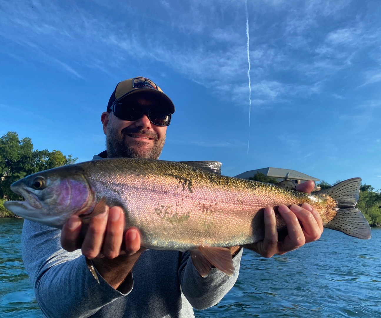 Wild rainbow trout action still hard to beat!