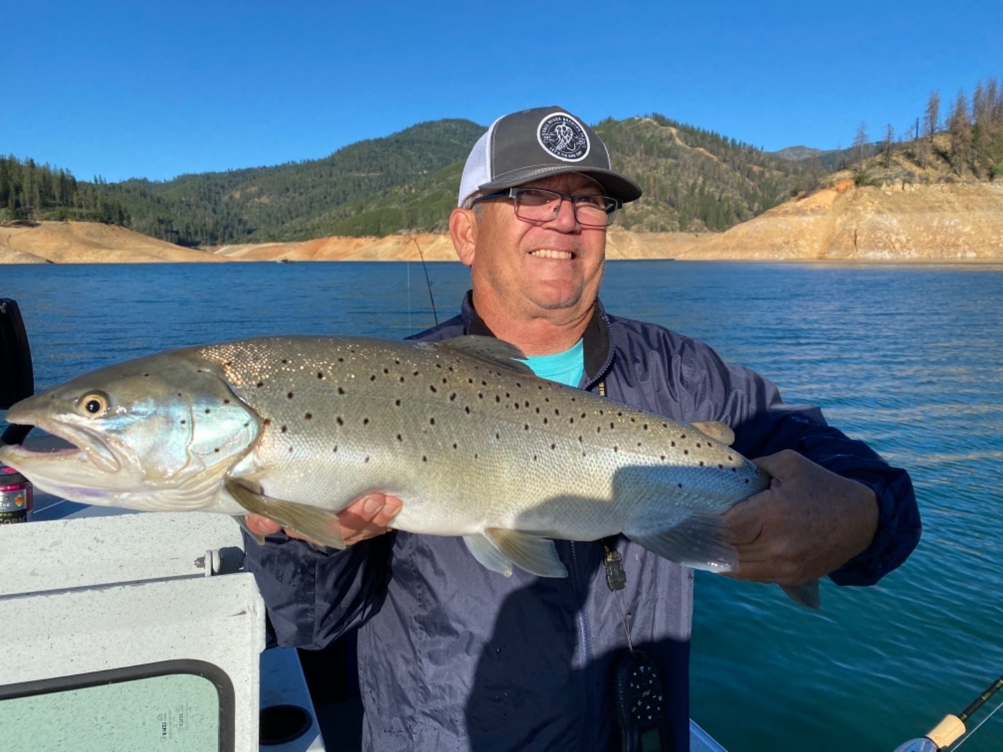 Big Browns on Shasta lake