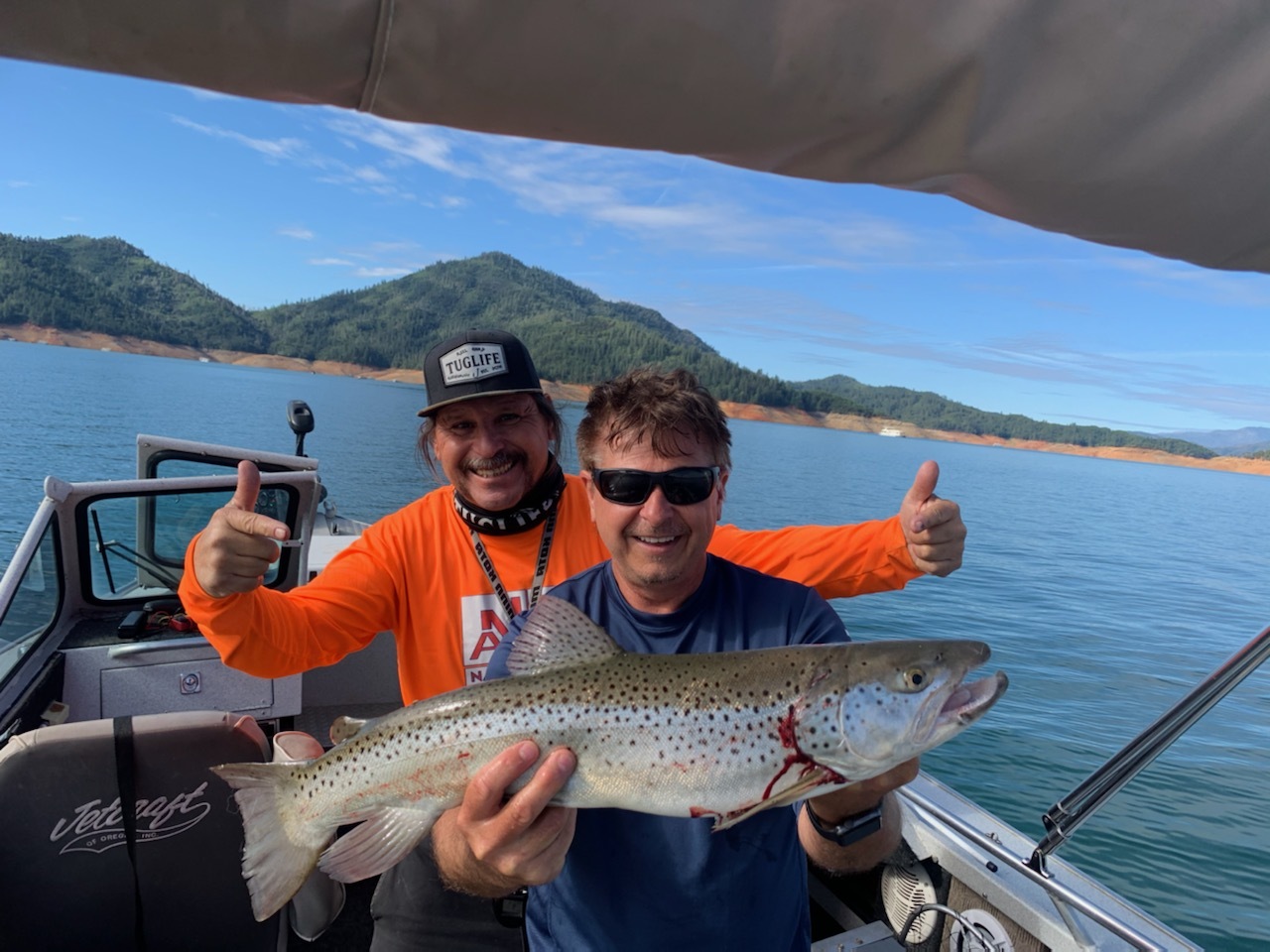 Shasta Lake, CA Fishing, Kirk Portocarrero Professional Guide