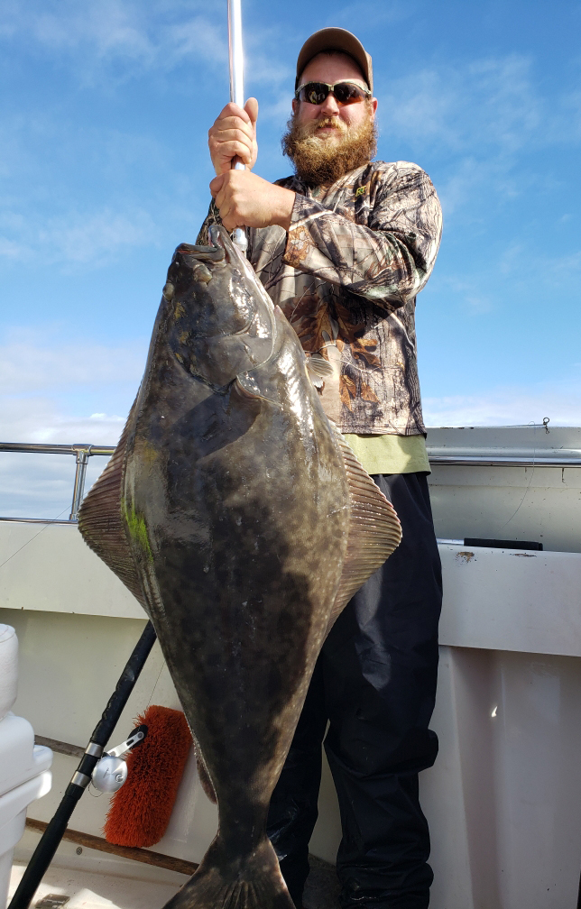 Sizzling Pacific Halibut Bite off Eureka and Trinidad