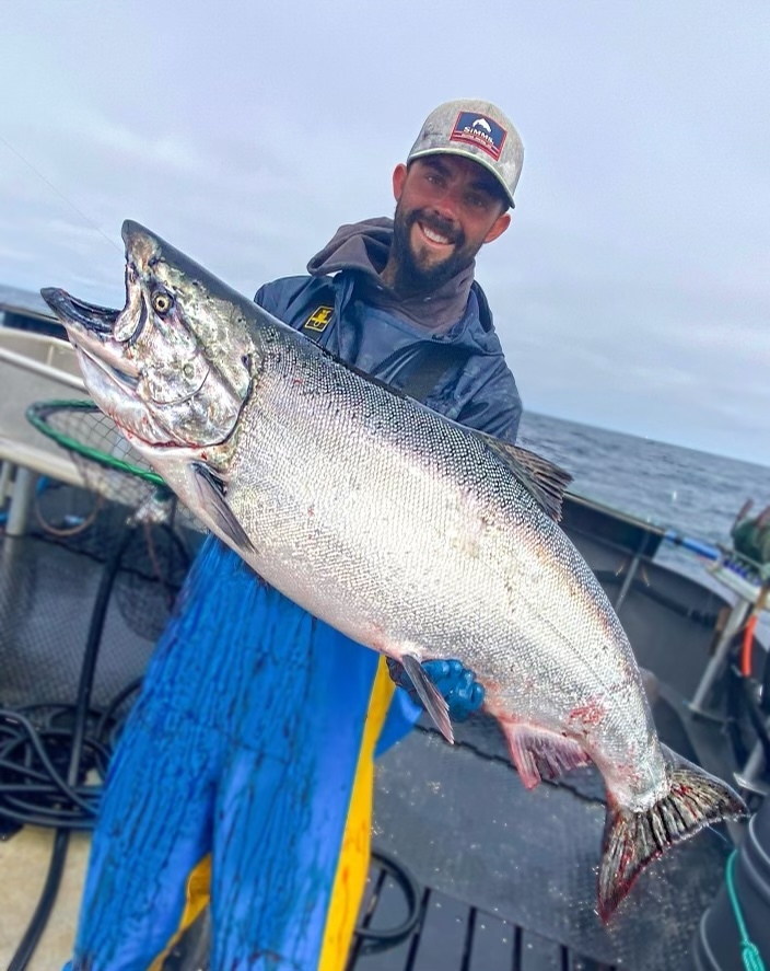 Sacramento River salmon fishing July 4, 2021