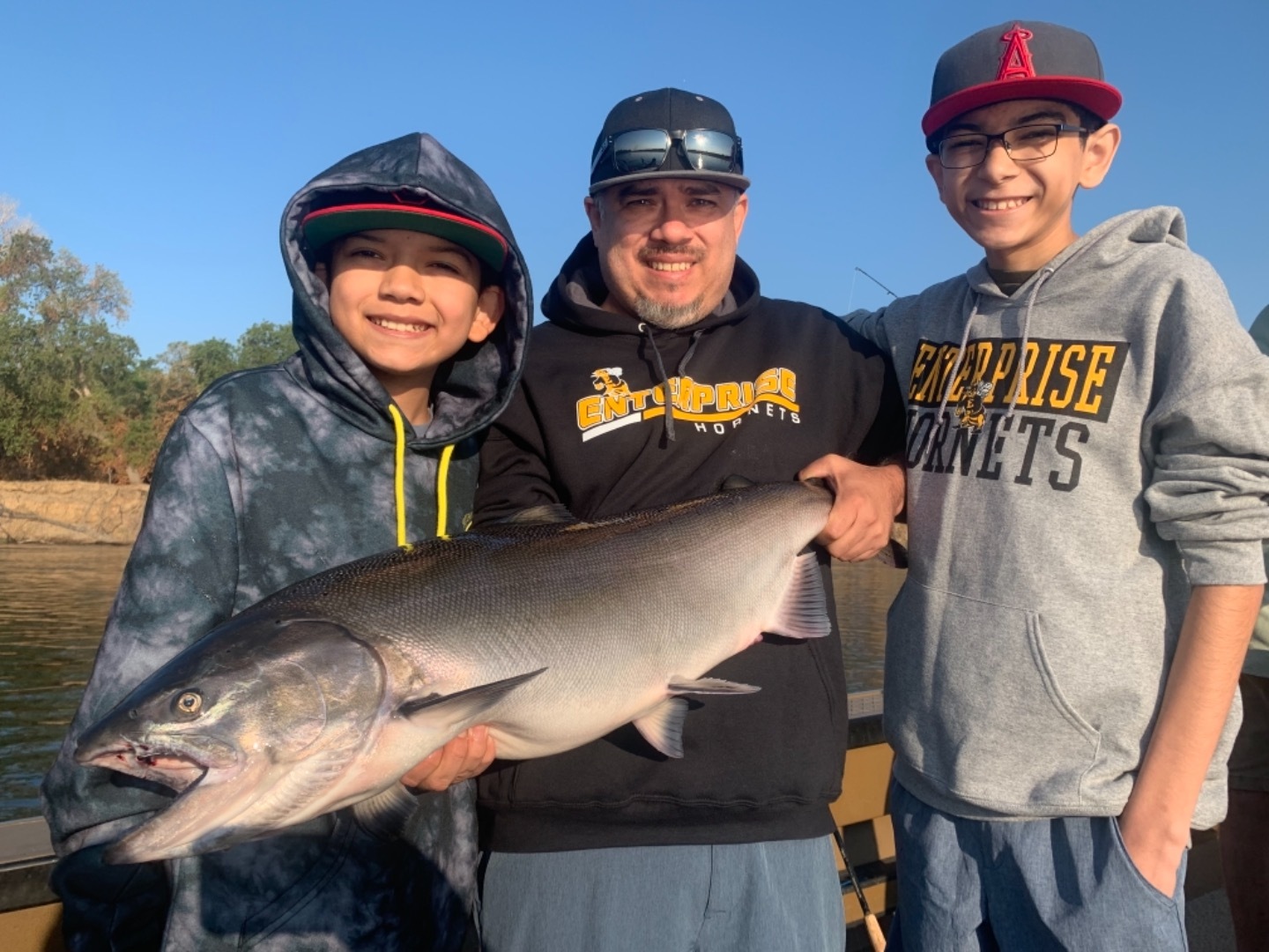Sacramento River Salmon Fishing 