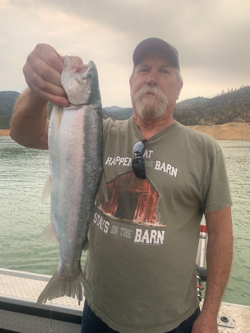 Shasta Lake Trout Fishing