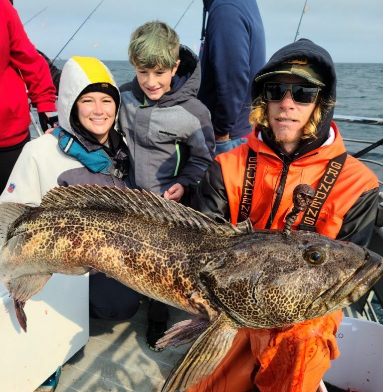 Awesome Lingcod Catch!