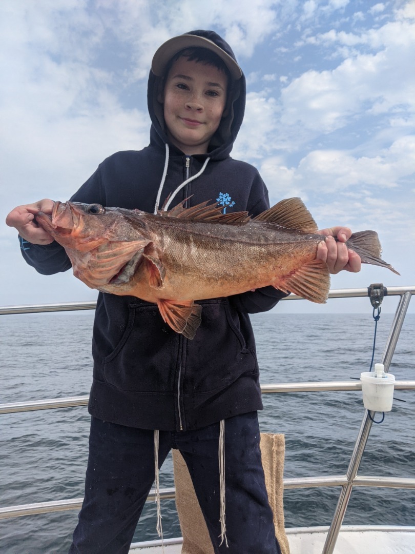 Rockcod fishing Central California Half Moon Bay Monterey