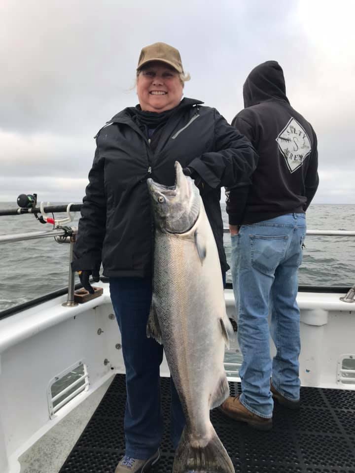 Salmon up to 25 Pounds Today