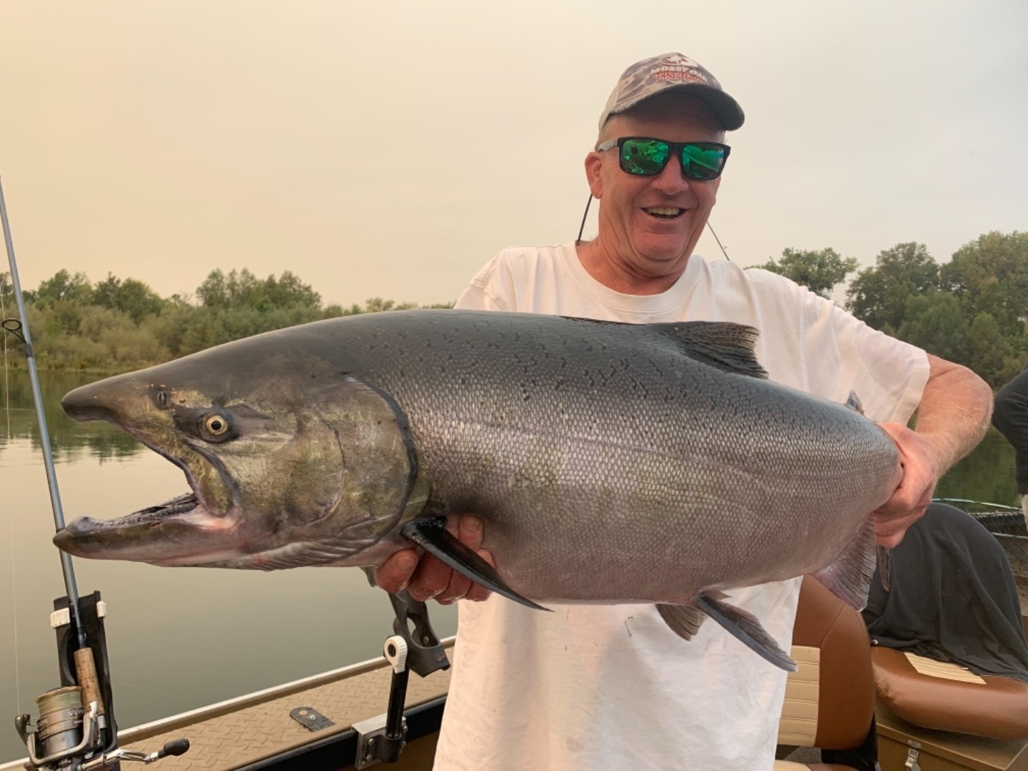 Salmon fishing in Redbluff and Corning Calf
