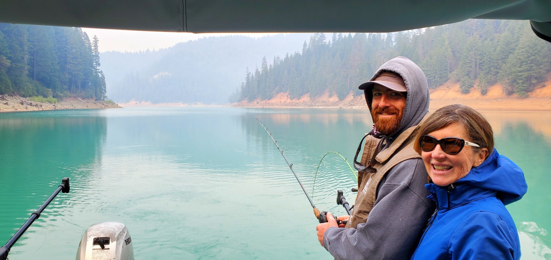 Big Smiles at McCloud Reservoir 