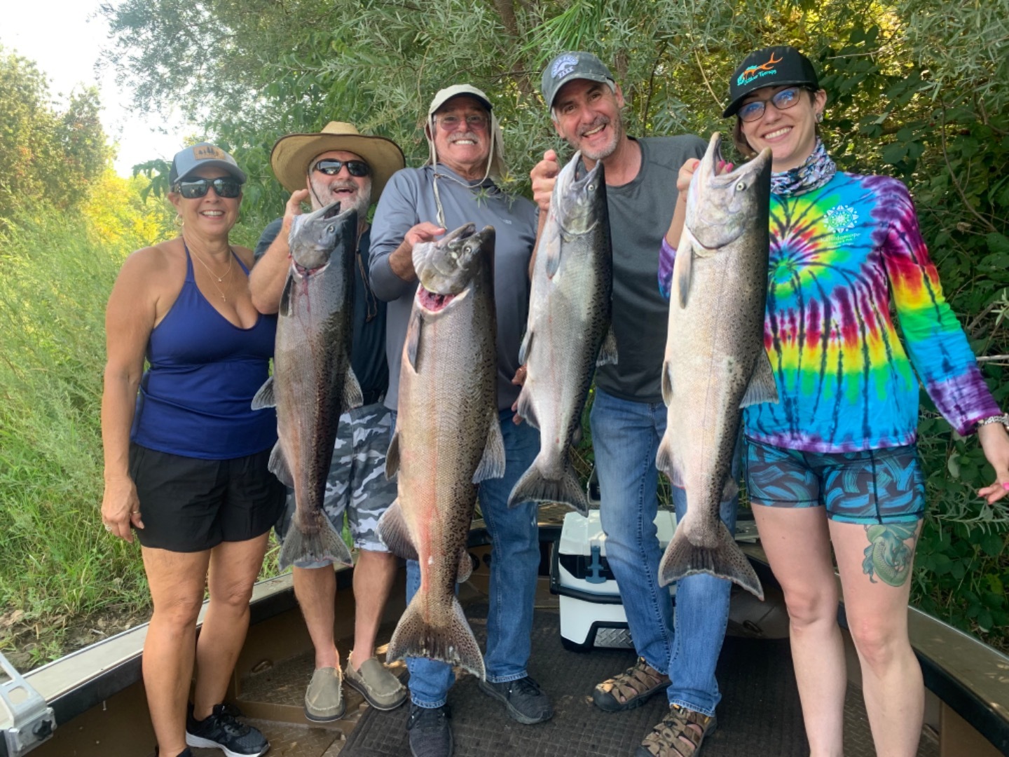 King Salmon Fishing  Corning California 