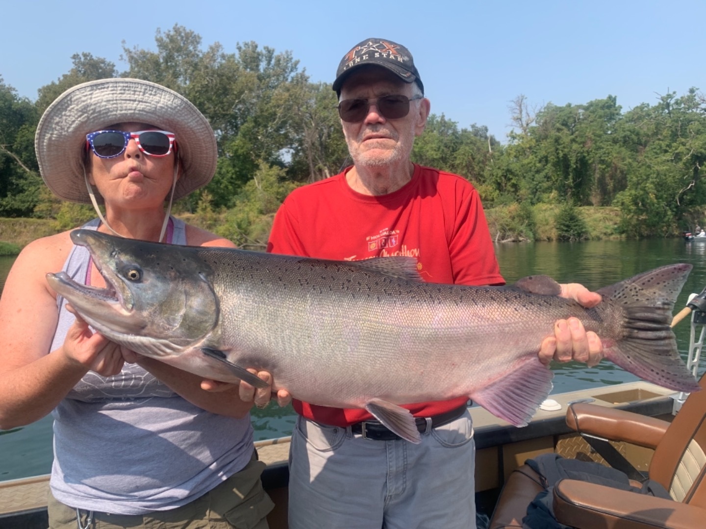 Salmon Fishing on the Sacramento out Corning and Redbluff 