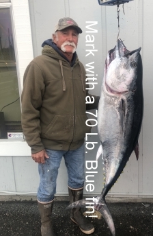 The Bluefin are still biting well in the Monterey Bay