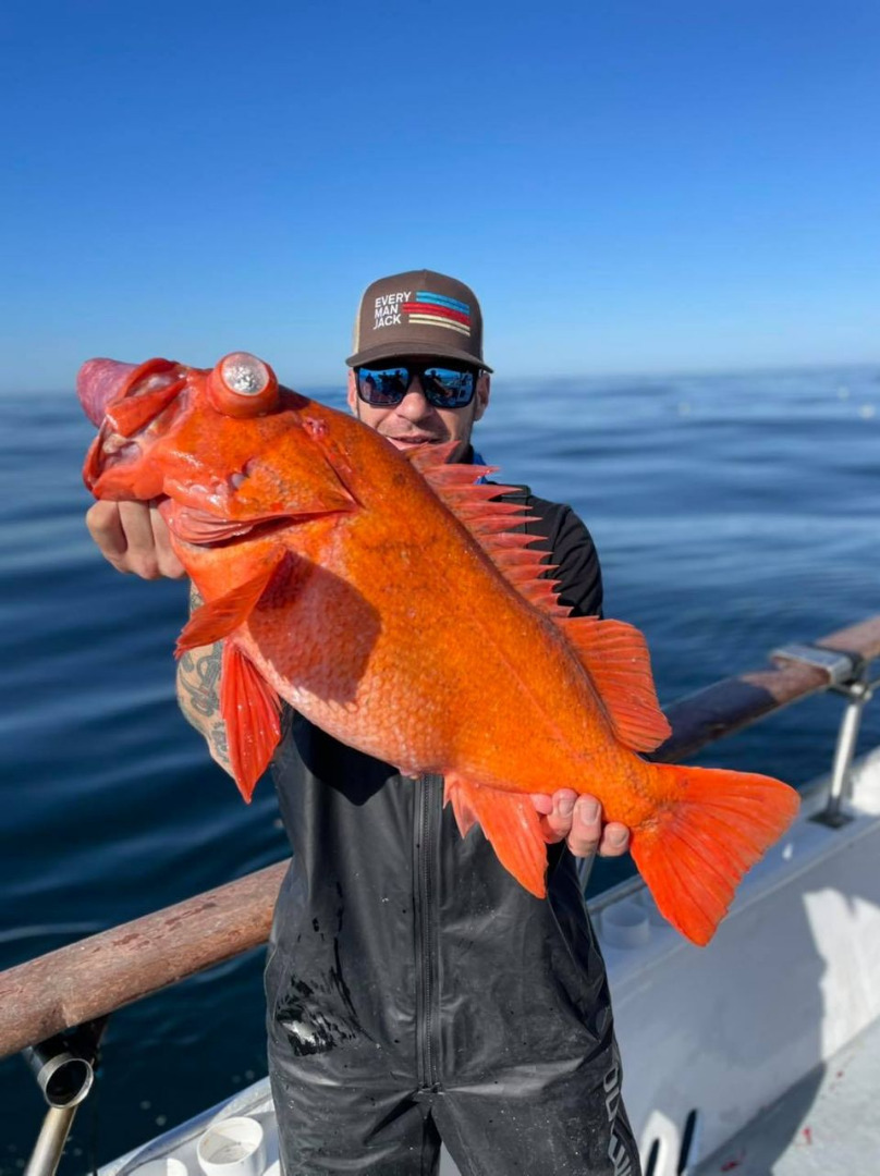 Epic fishing at the Farallon islands today! 