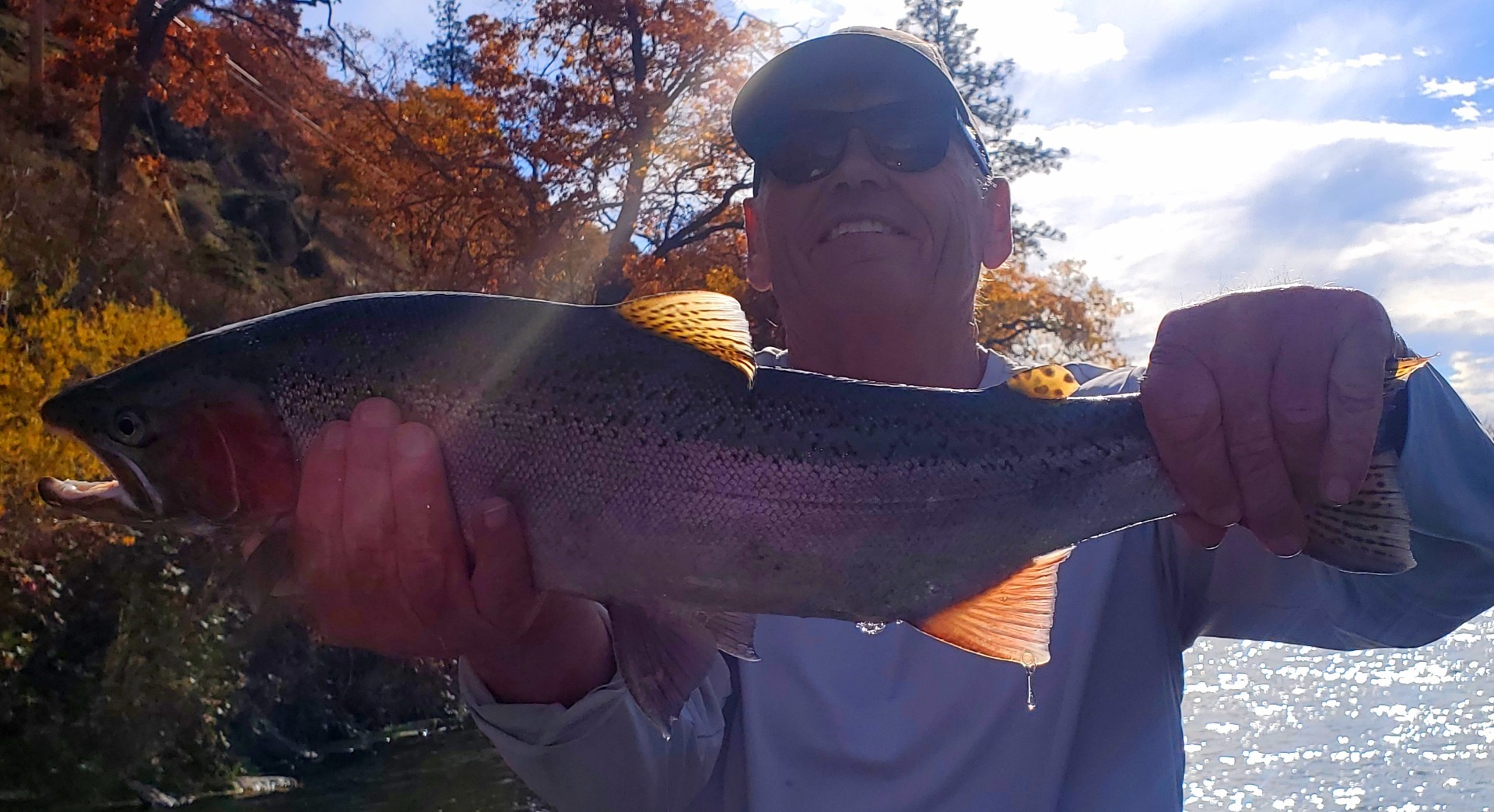 Fall Steely Trout fishing on the Klamath 