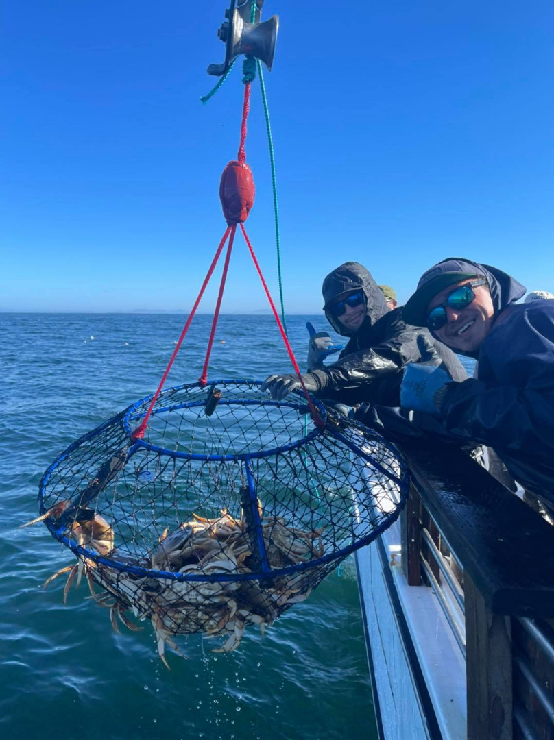 Lights out fishing on Jumbo crabs and solid rockfish action