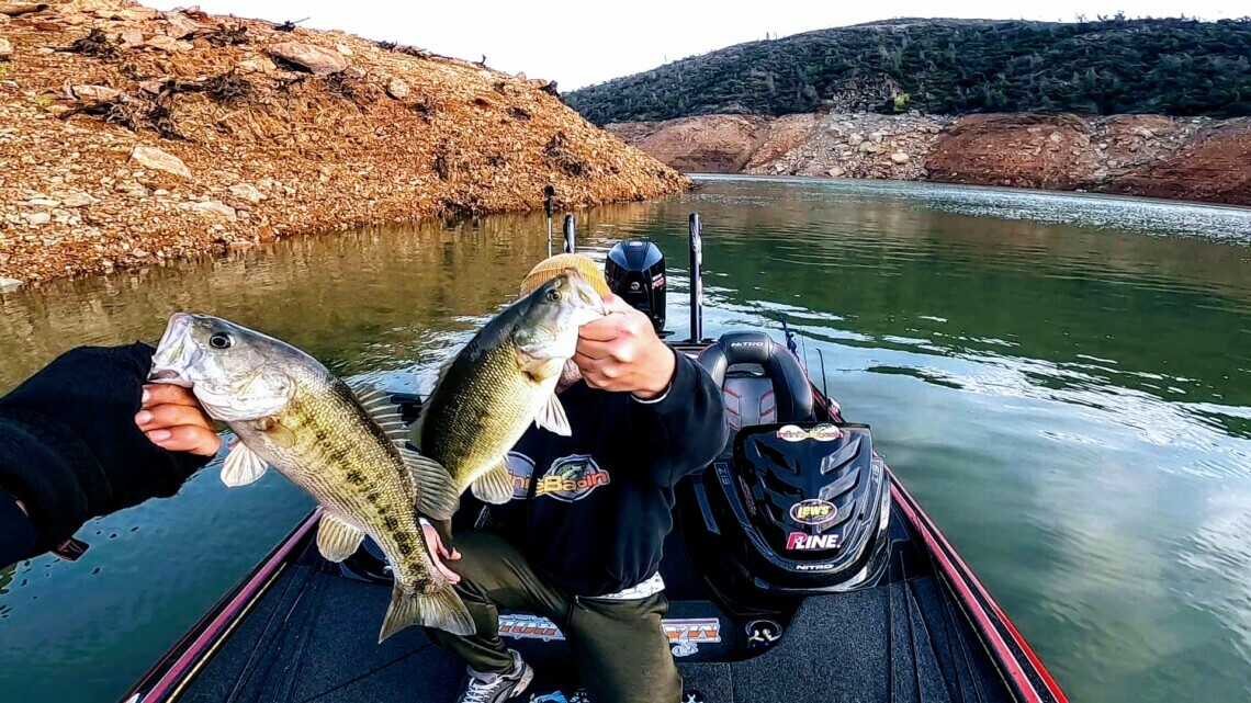 Lake Oroville fishing report by RB Bass angler Josh Brown