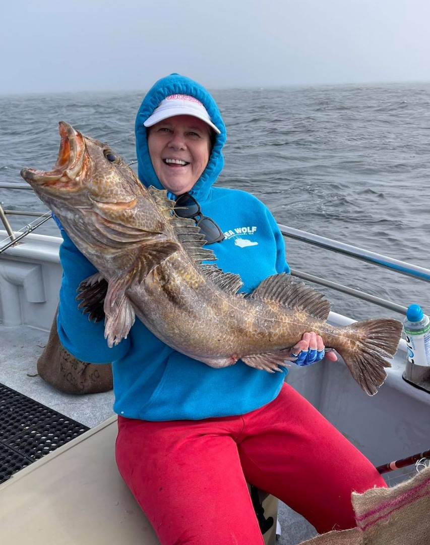 Another day of great fishing at the Farallon Islands