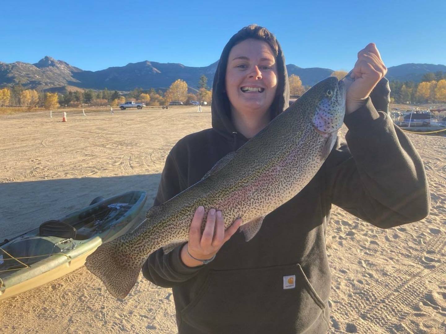 rainbow trout big vacation