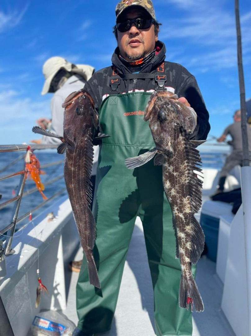 The weather today was flat calm and the fishing was excellent