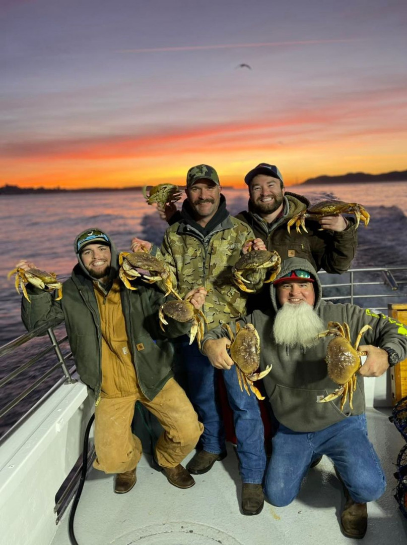 We had full limits of crab and rockfish for both boats today