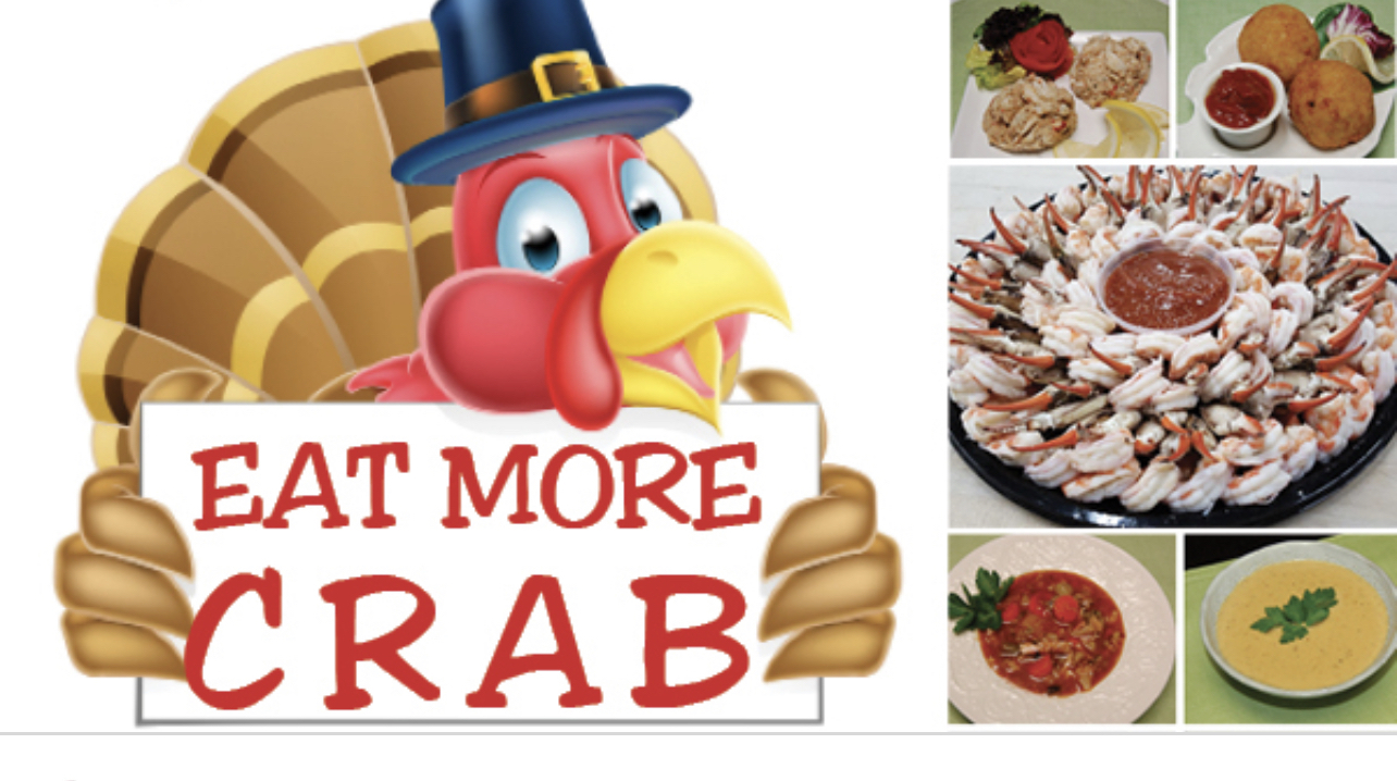 🦀🦀Save a Turkey… EAT CRAB !!🦀🦀