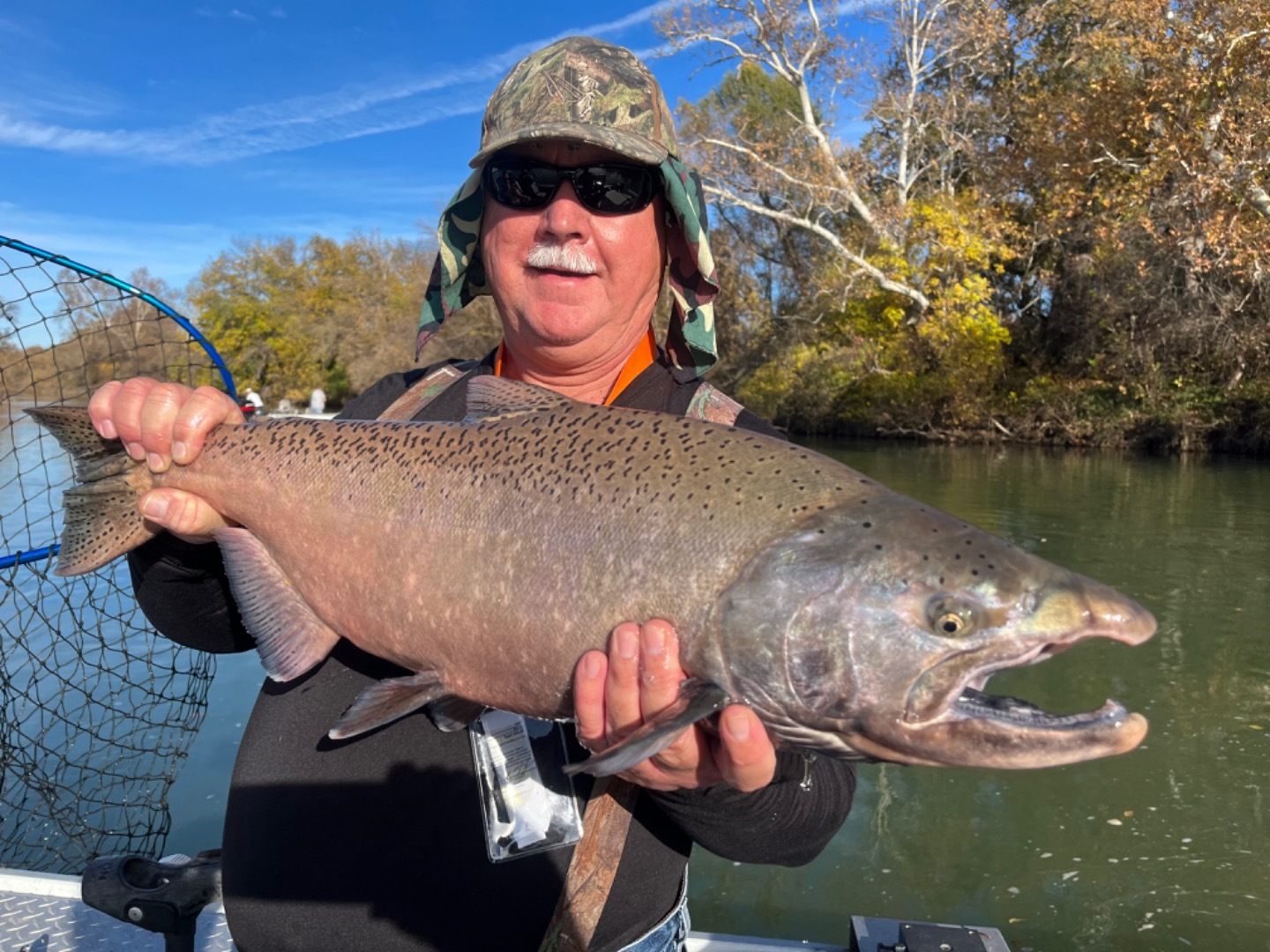 Fishing Salmon Fishing on the Sacramento River