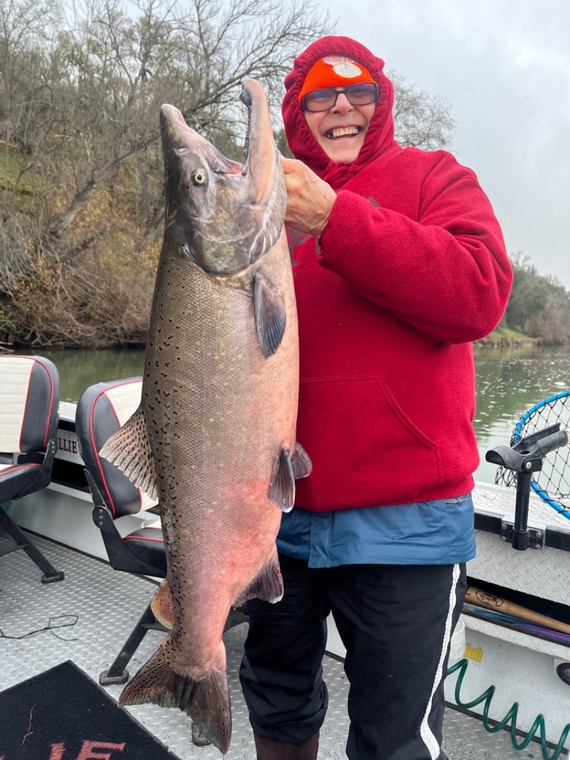 Salmon Fishing in Freezing Cold