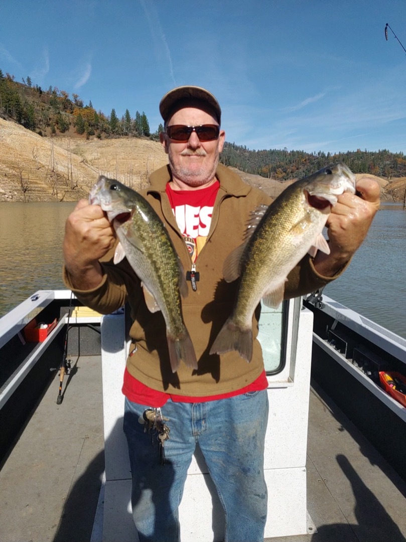 Shasta Lake Bass Fishing