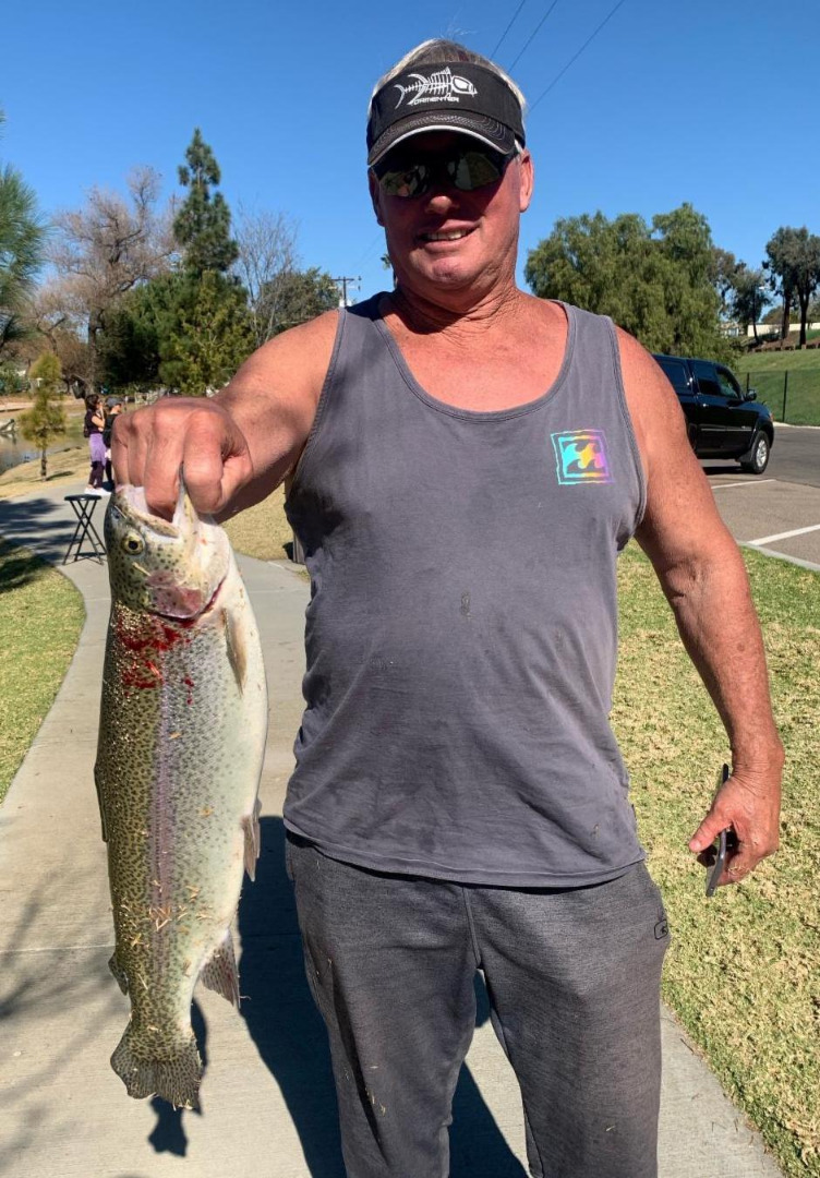 Santee Lakes Fish Report - Santee Lakes - Santee Lakes Fishing Report -  February 12, 2022