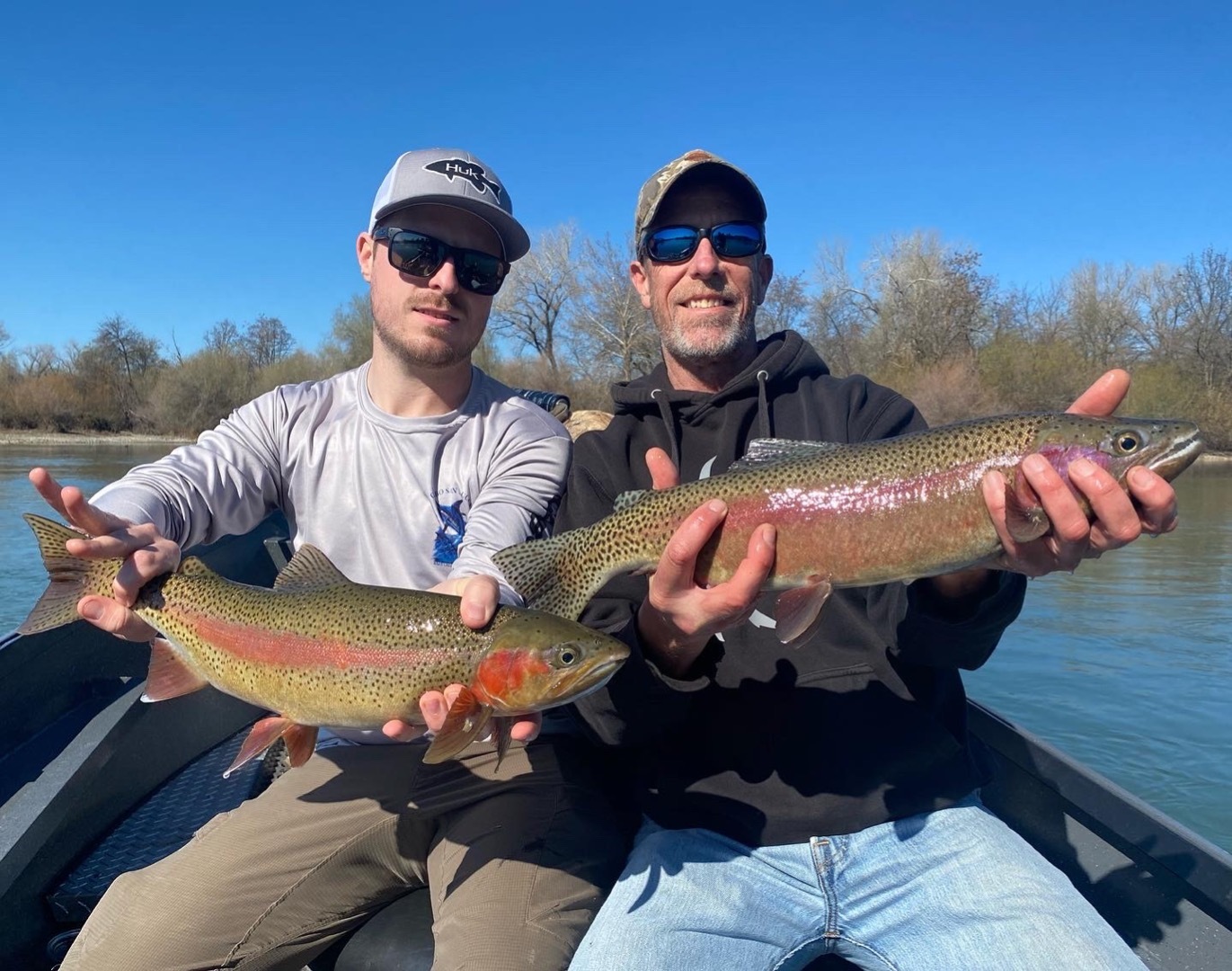 Sac River spring steelhead/trout fishing!
