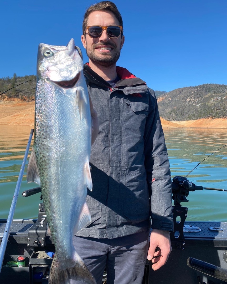 Shasta Lake spring trout/salmon
