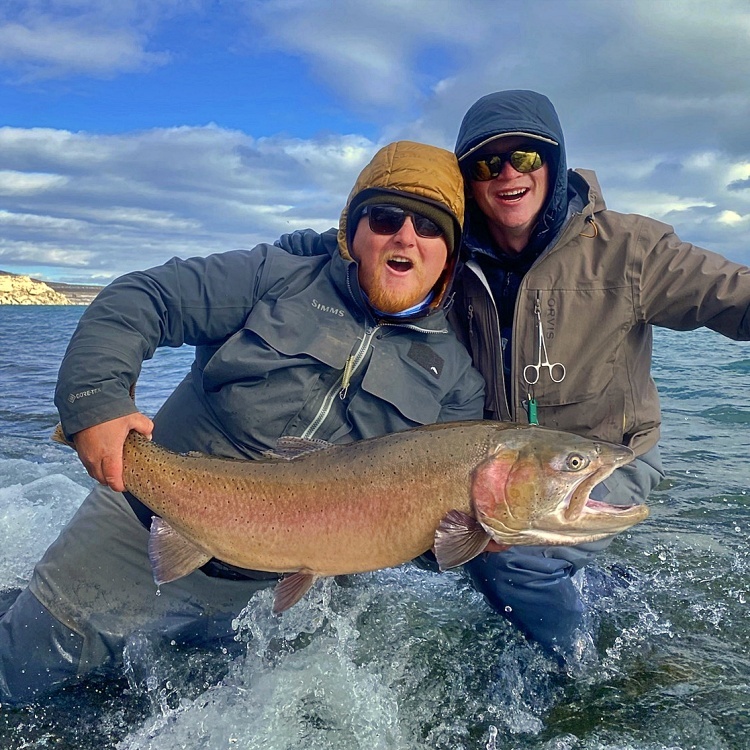 Pyramid Lake Balanced Leech - Black and Blue