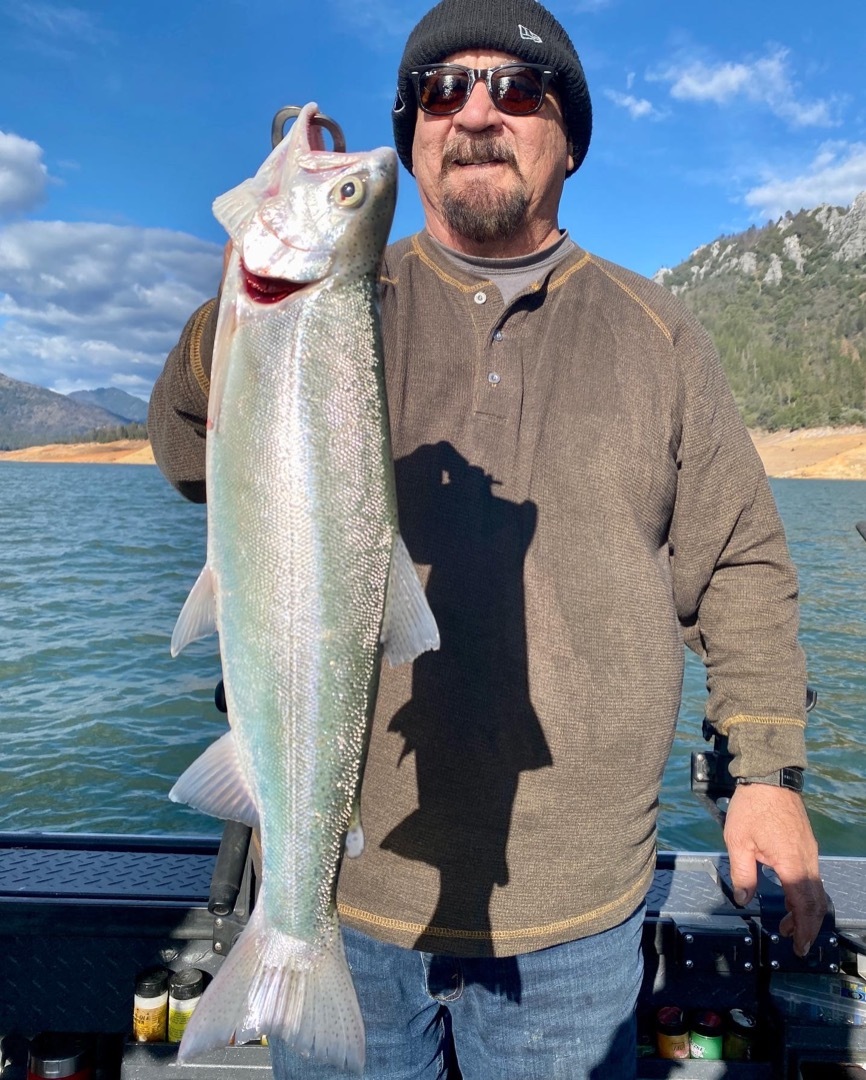 Fishing Shasta Lake trout fishing report!