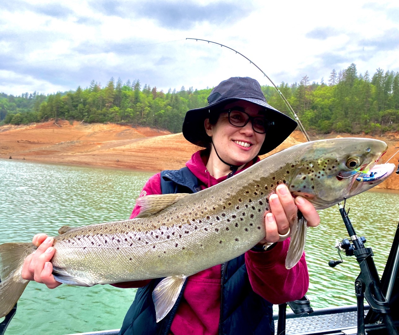 Shasta Lake trout fishing report!