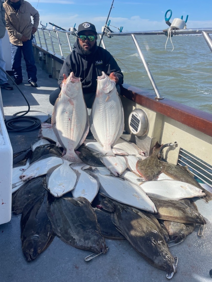 13 limits(39) of halibut on the Lovely Martha!!!