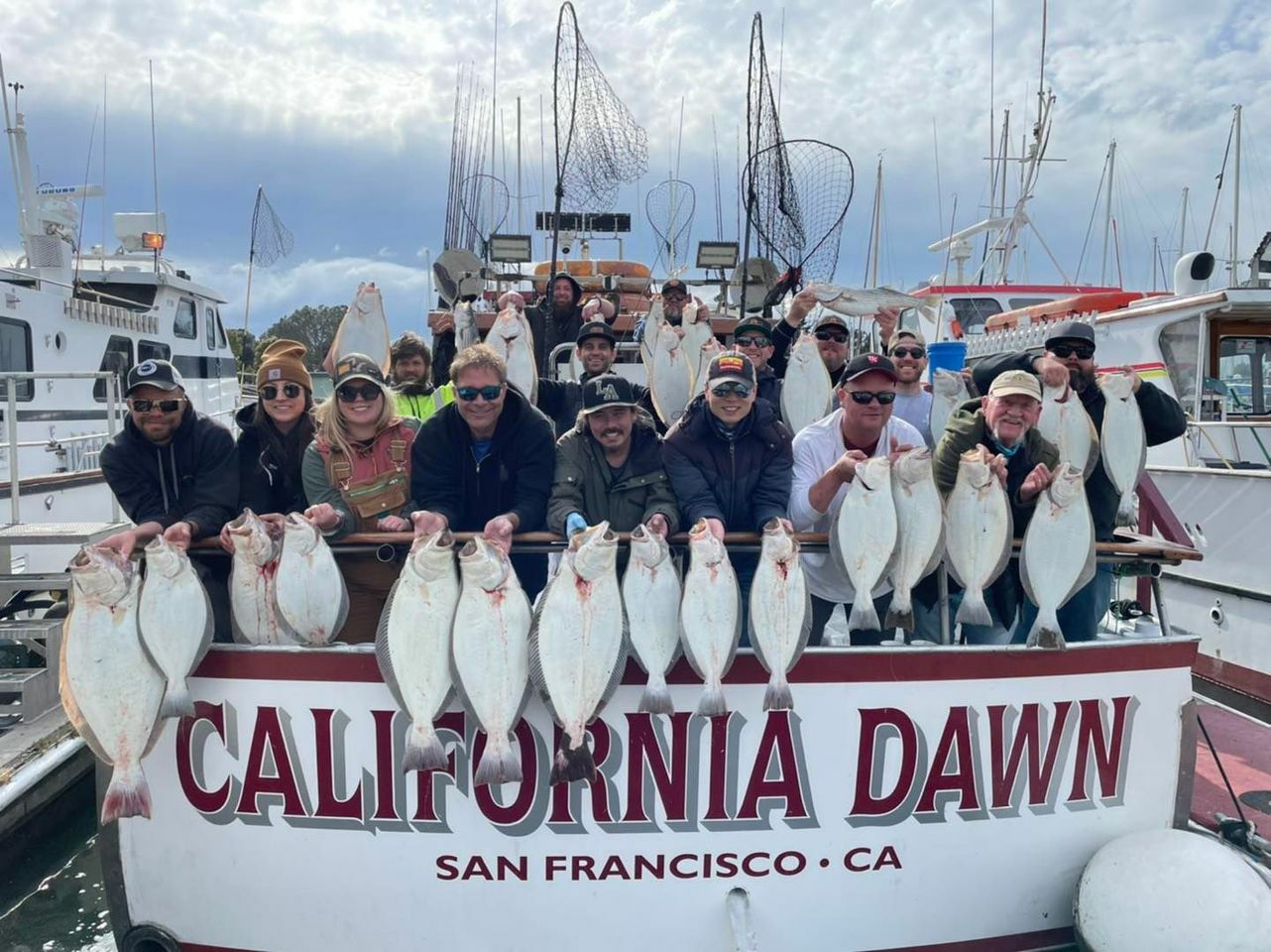 Fishing is red hot on the Halibut!